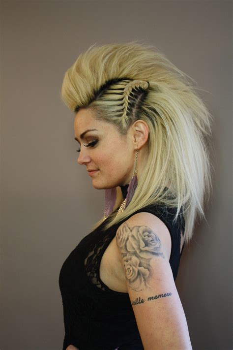 fauxhawk hairstyles|faux hawk hairstyles for women.